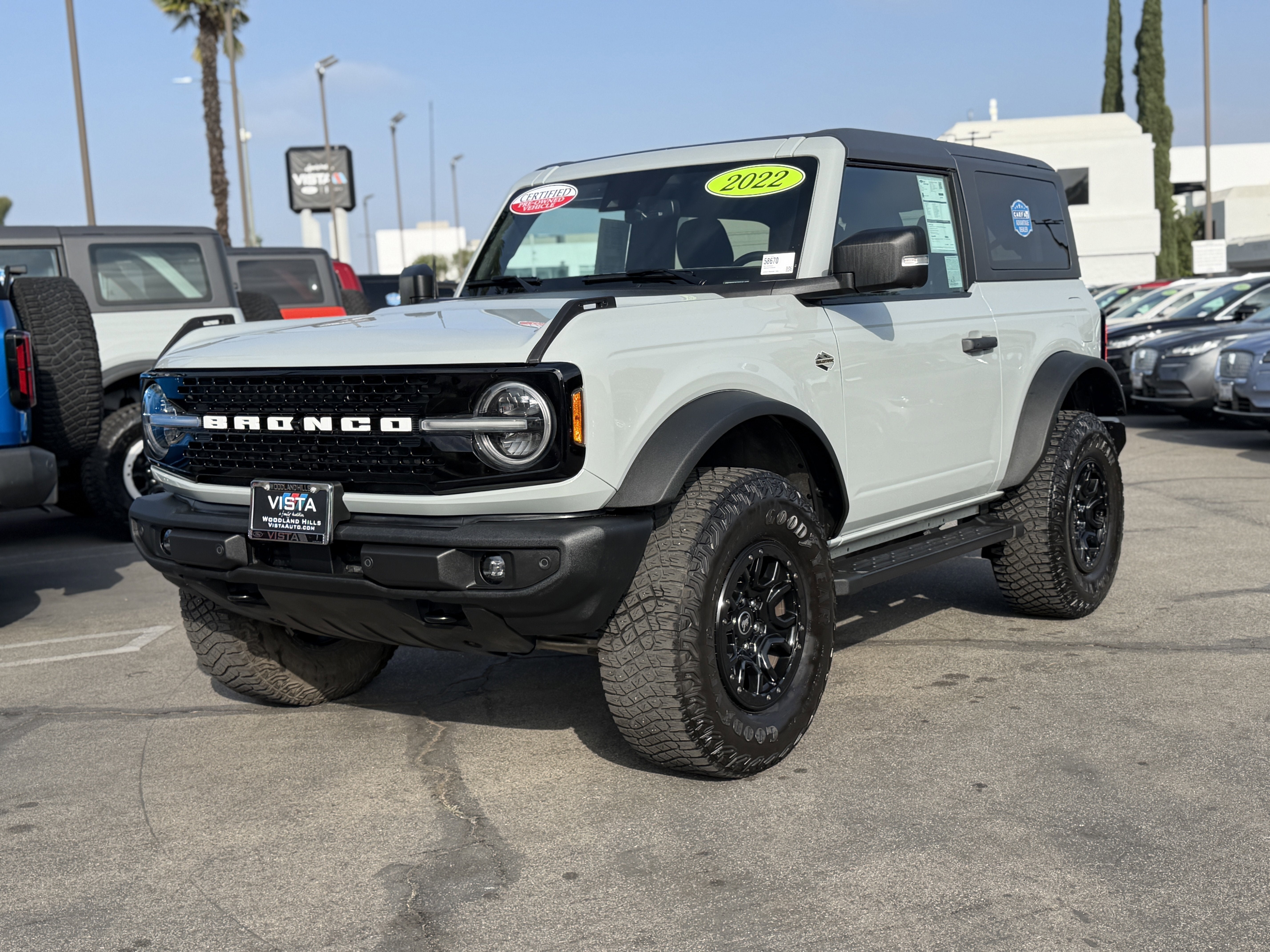 2022 Ford Bronco Wildtrak 2 Door Advanced 4x4