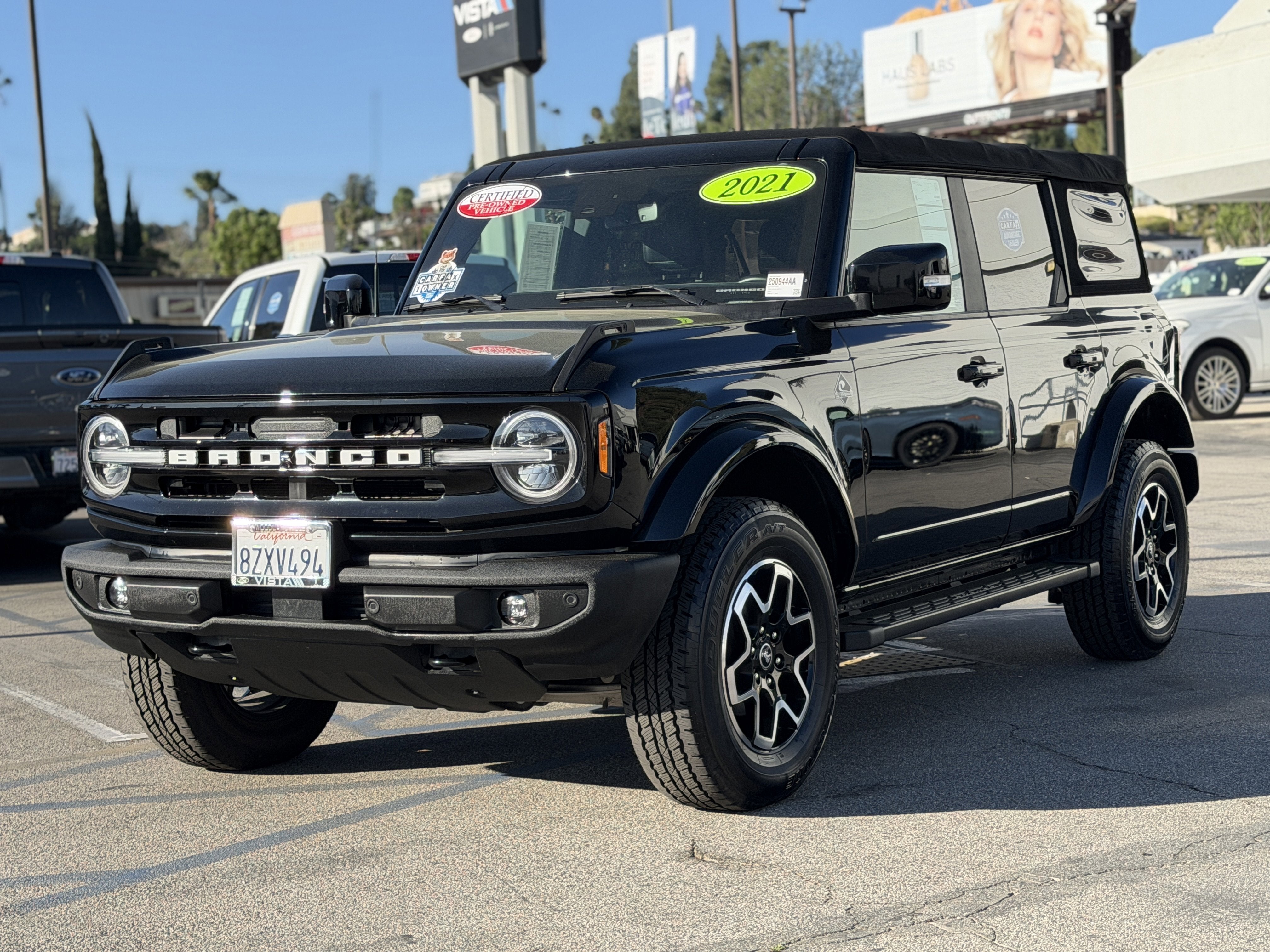 2021 Ford Bronco Base 4 Door Advanced 4x4