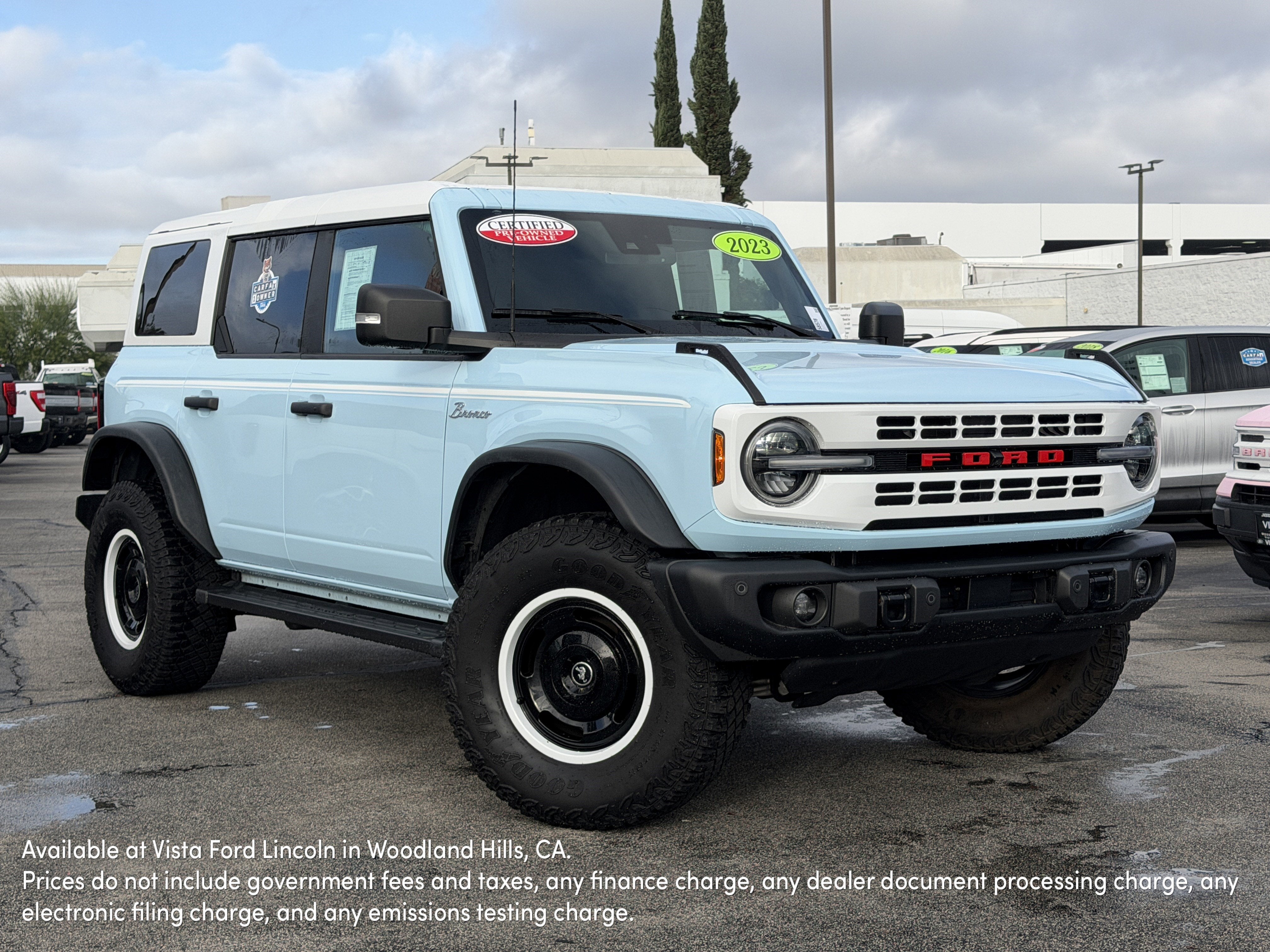 2023 Ford Bronco Heritage Limited Edition
