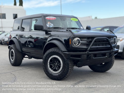 2023 Ford Bronco Base 4 Door Advanced 4x4