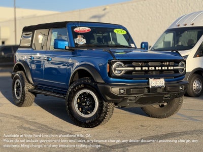 2023 Ford Bronco Base 4 Door Advanced 4x4