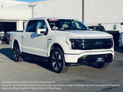 2022 Ford F-150 Lightning Platinum 4WD SuperCrew 5.5' Box