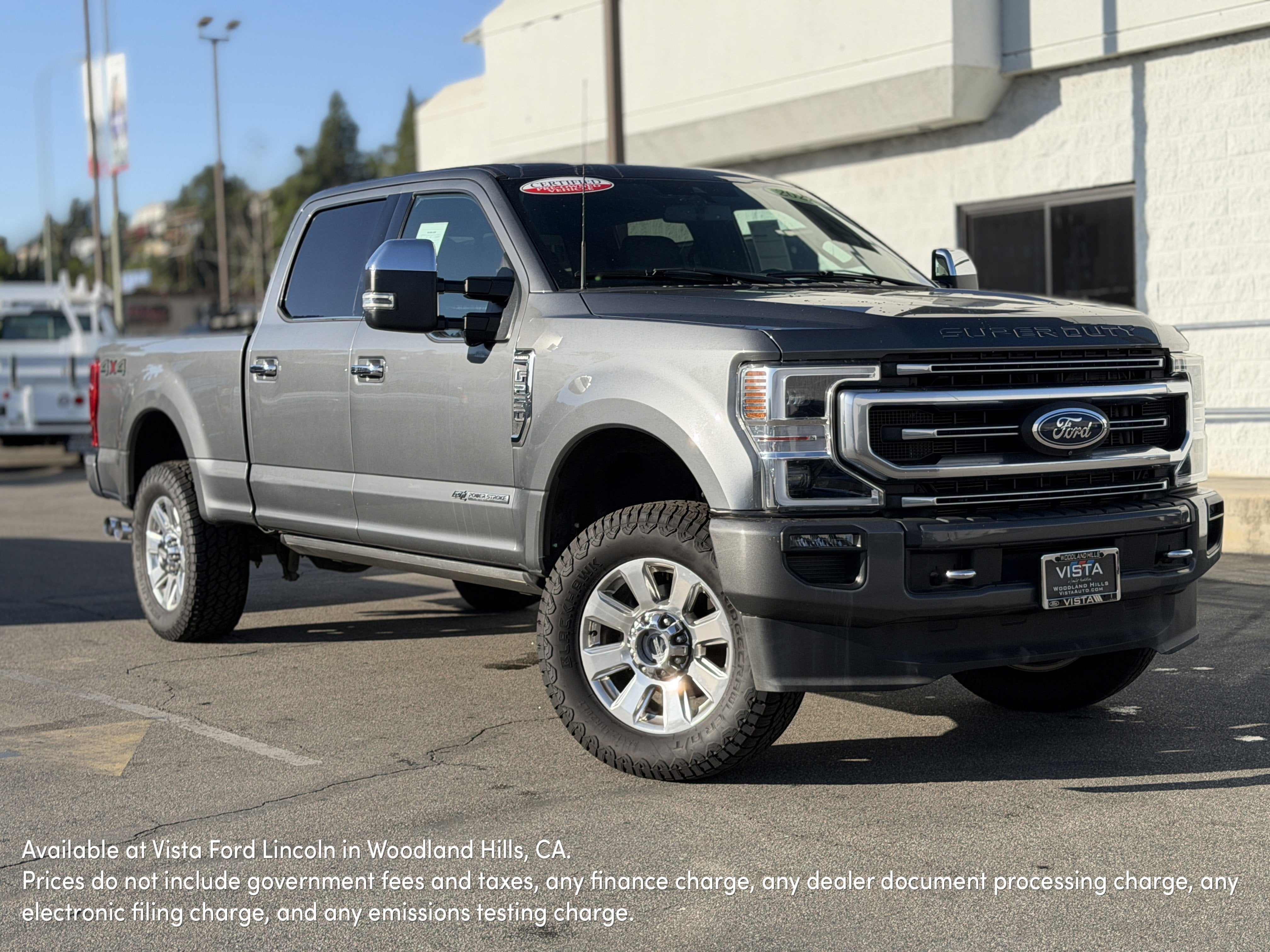 2022 Ford Super Duty F-250 SRW Platinum