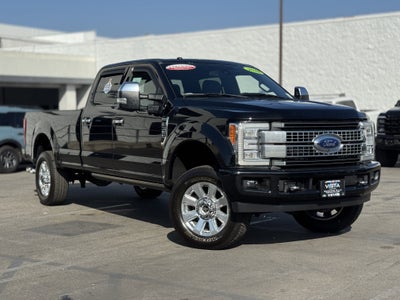 2018 Ford Super Duty F-350 SRW Platinum