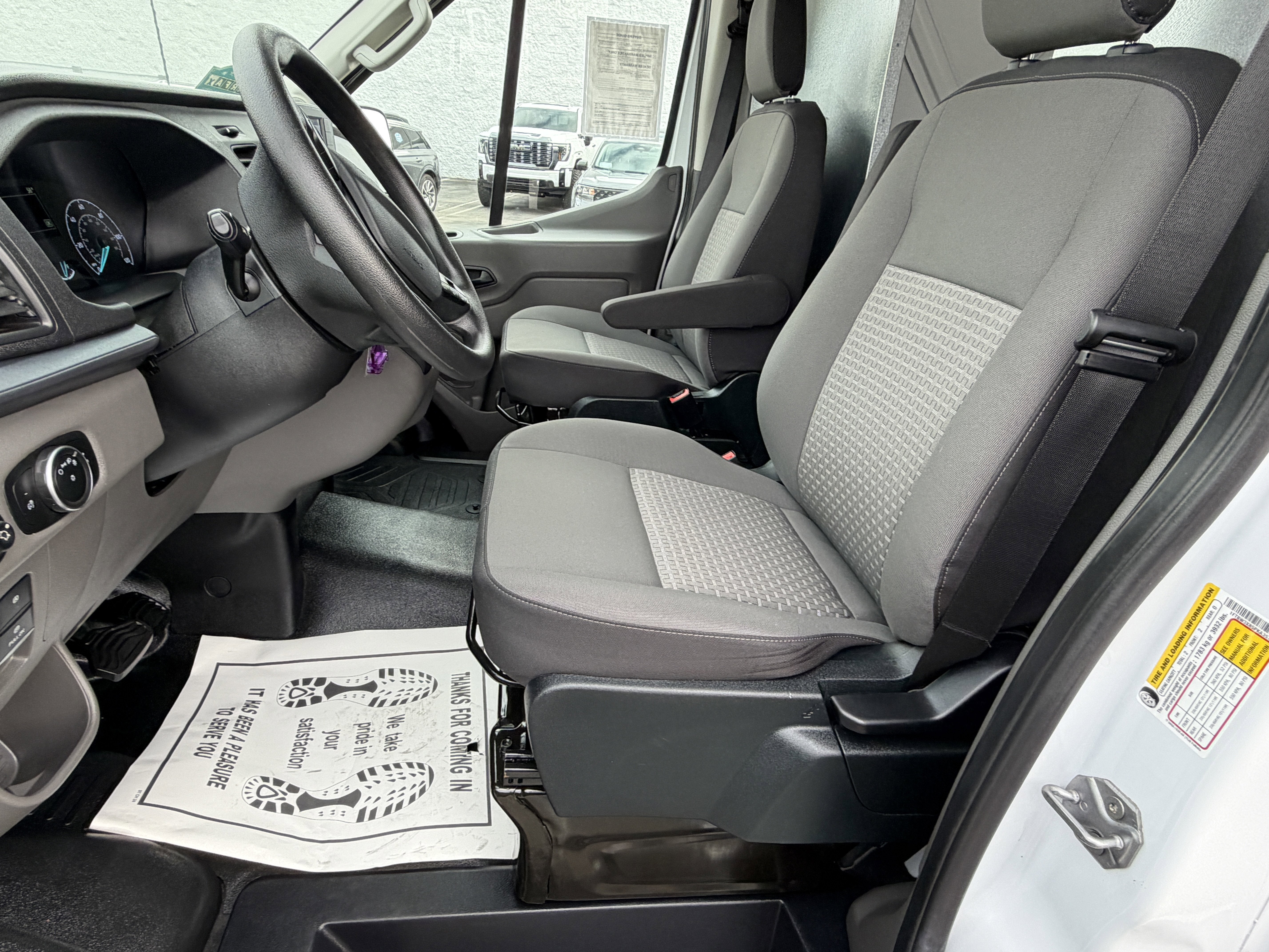 2023 Ford Transit Cargo Van T-350 148 EL Hi Rf 9500 GVWR RWD