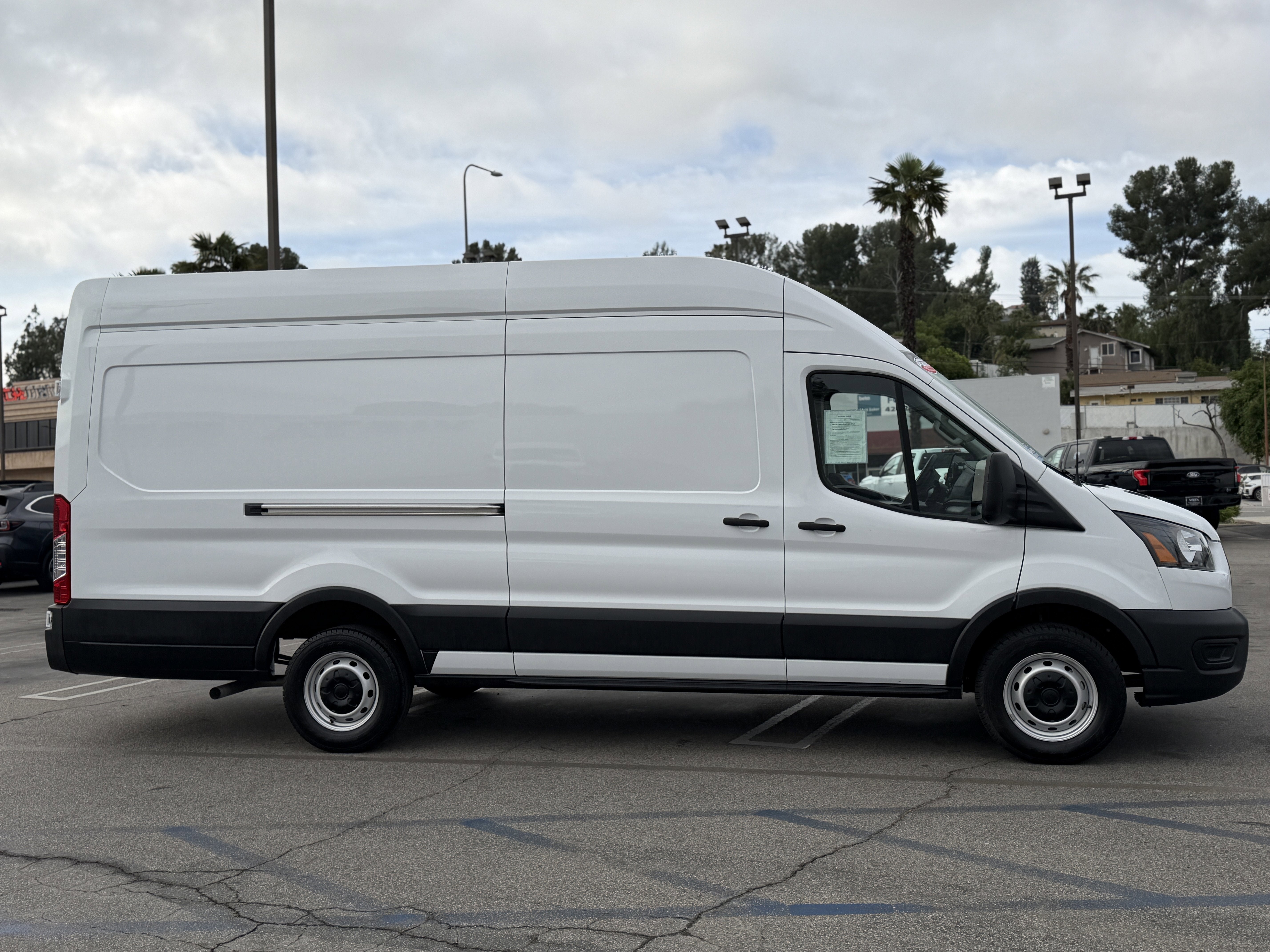 2023 Ford Transit Cargo Van T-350 148 EL Hi Rf 9500 GVWR RWD