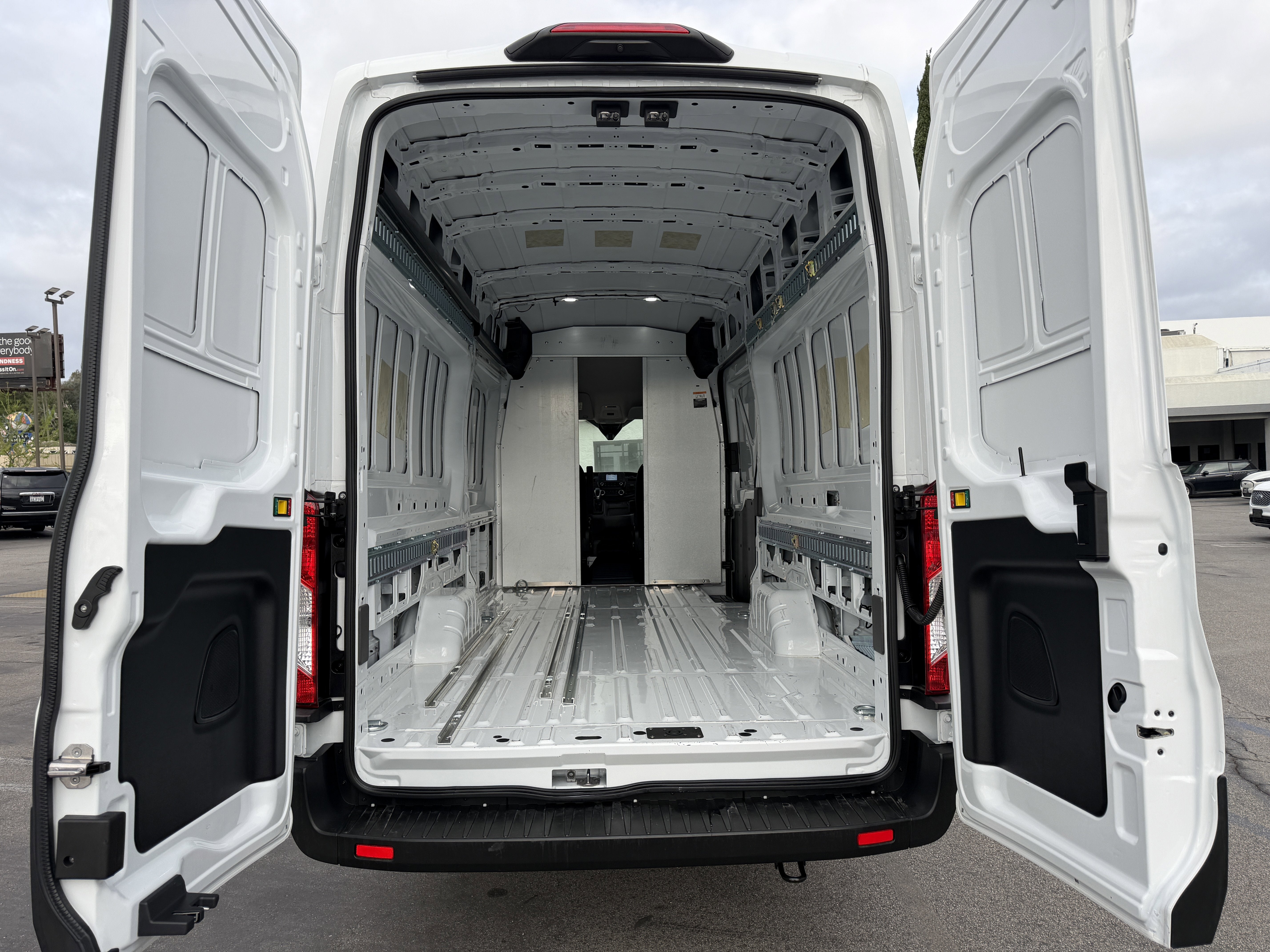 2023 Ford Transit Cargo Van T-350 148 EL Hi Rf 9500 GVWR RWD