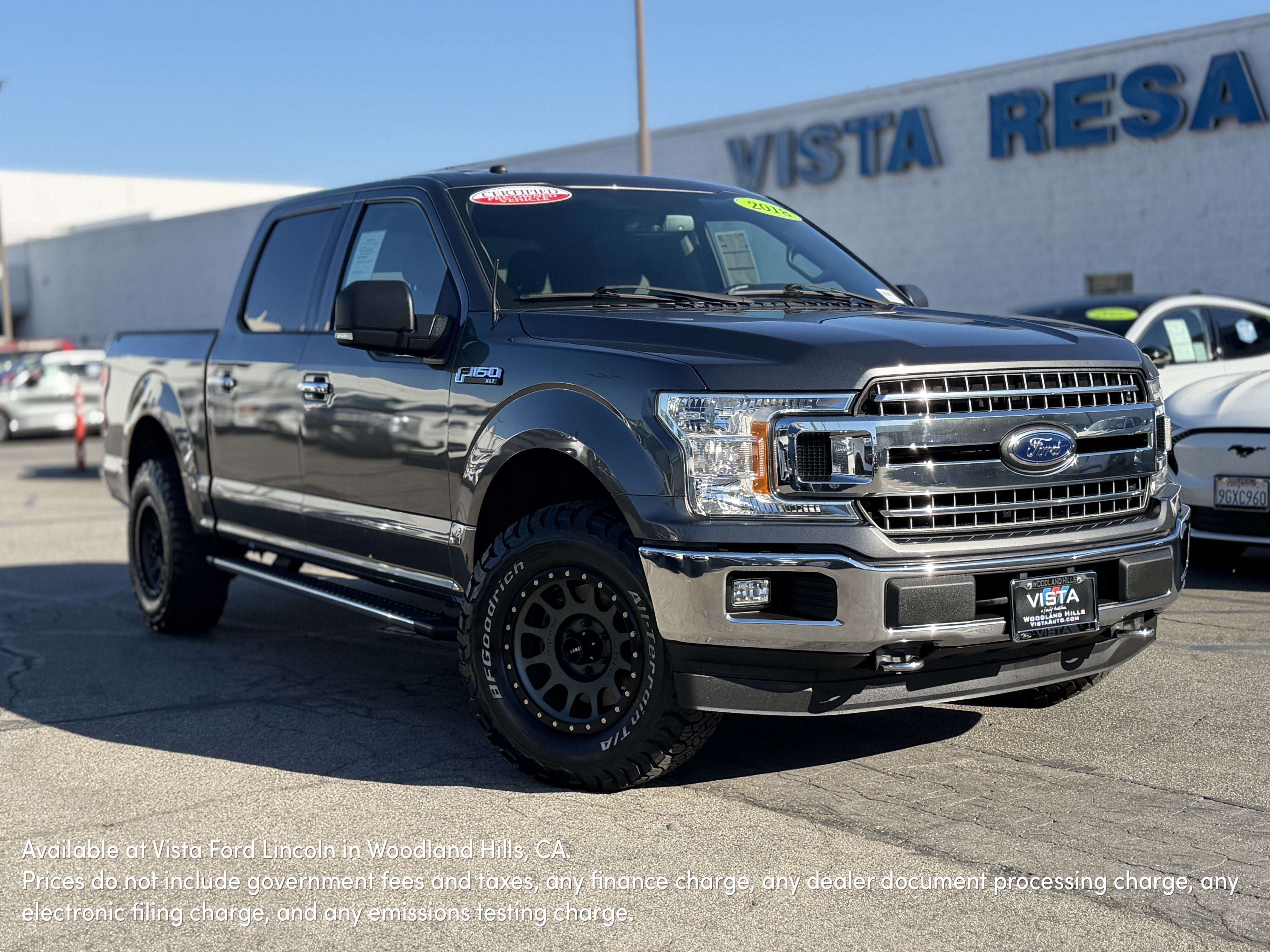 2018 Ford F-150 XL 4WD SuperCrew 5.5' Box