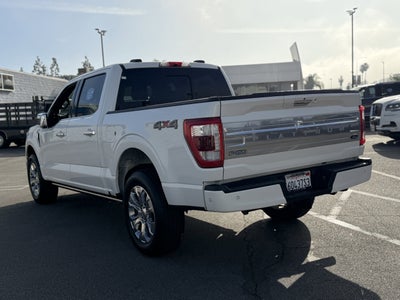 2022 Ford F-150 Platinum 4WD SuperCrew 5.5' Box