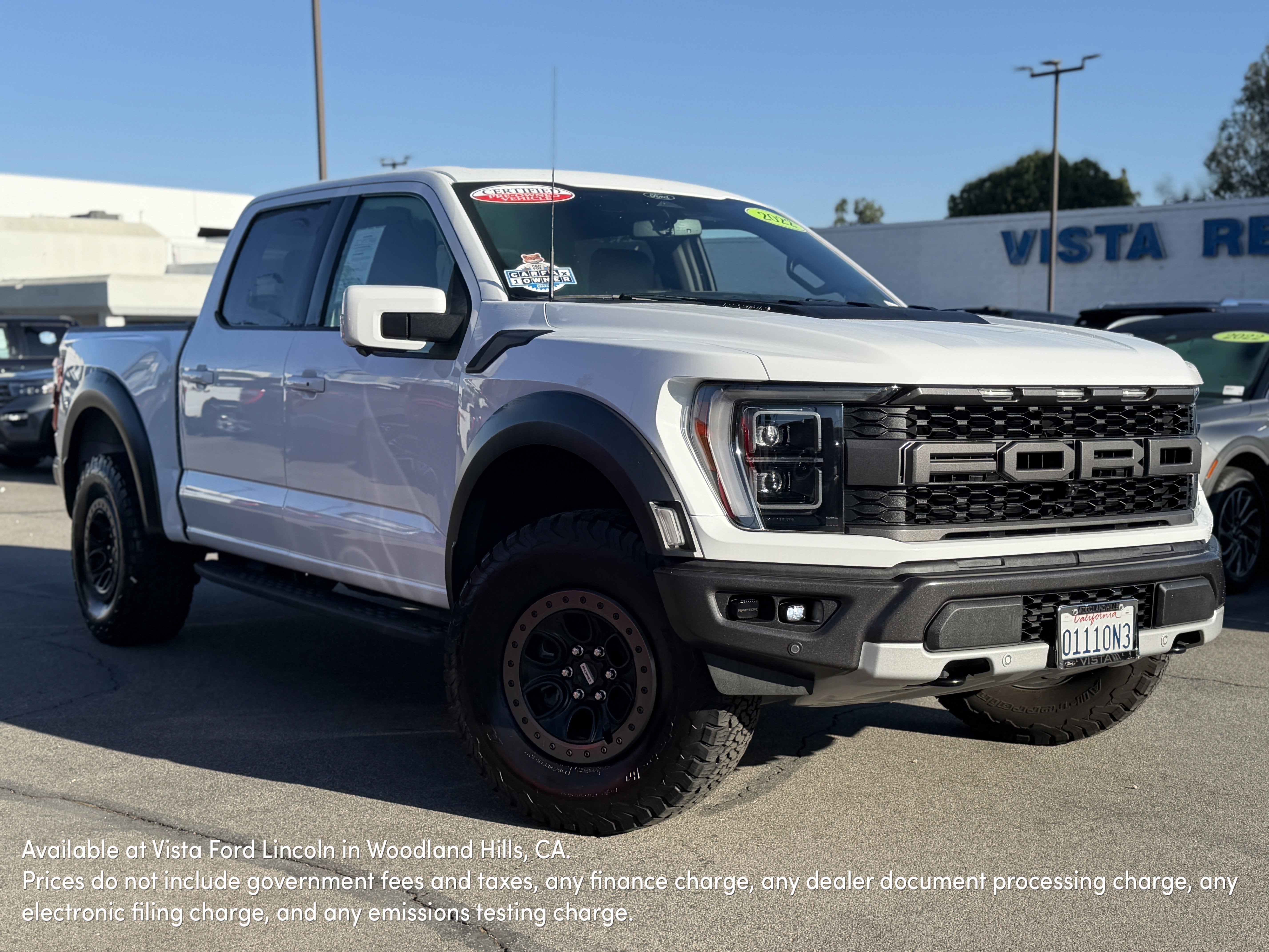 2022 Ford F-150 Raptor