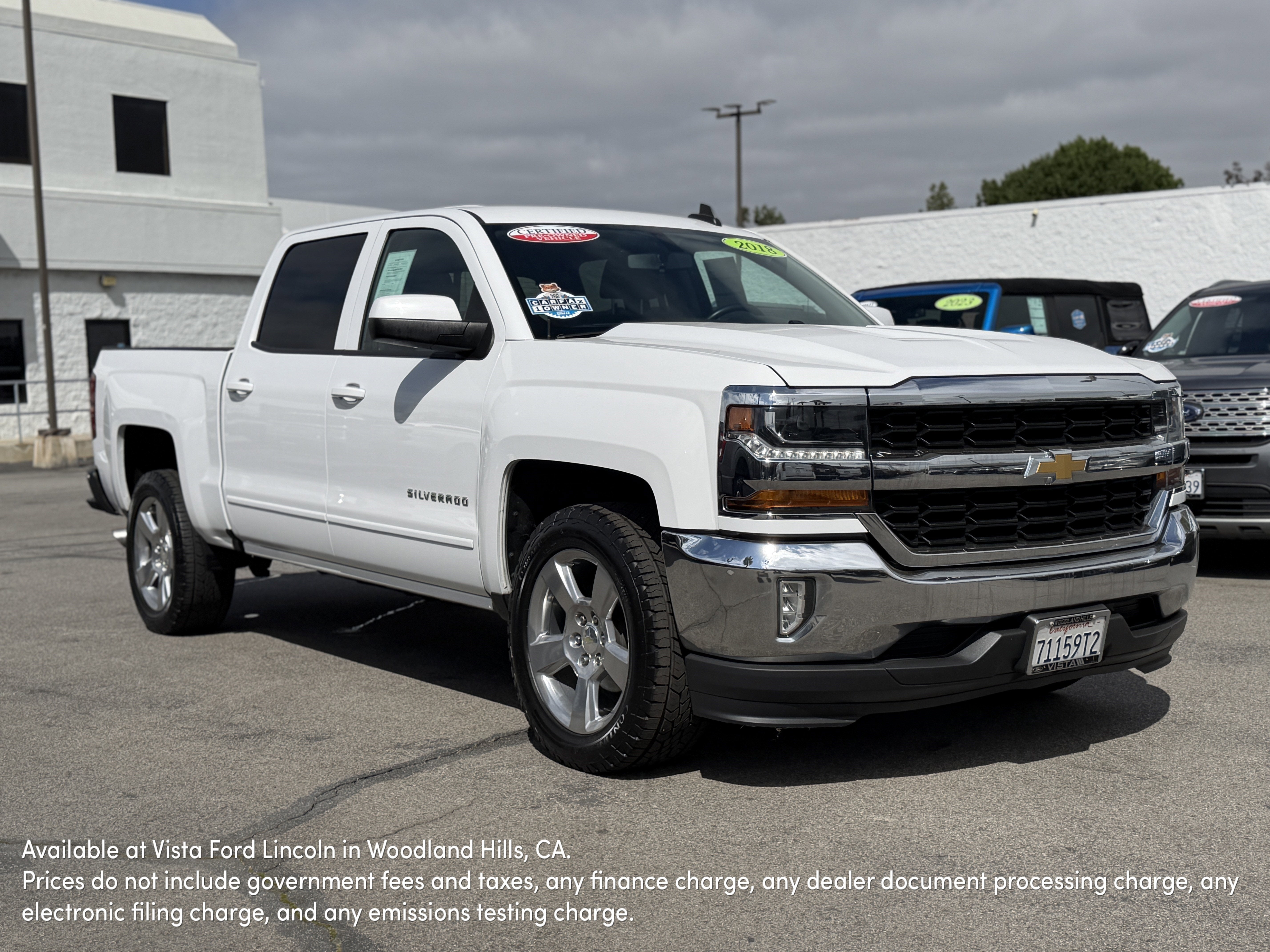 2018 Chevrolet Silverado 1500 LT