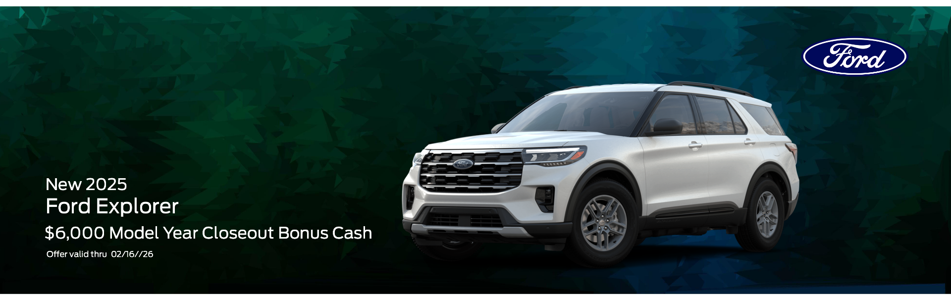 $6,000 Model Year Closeout Bonus Cash