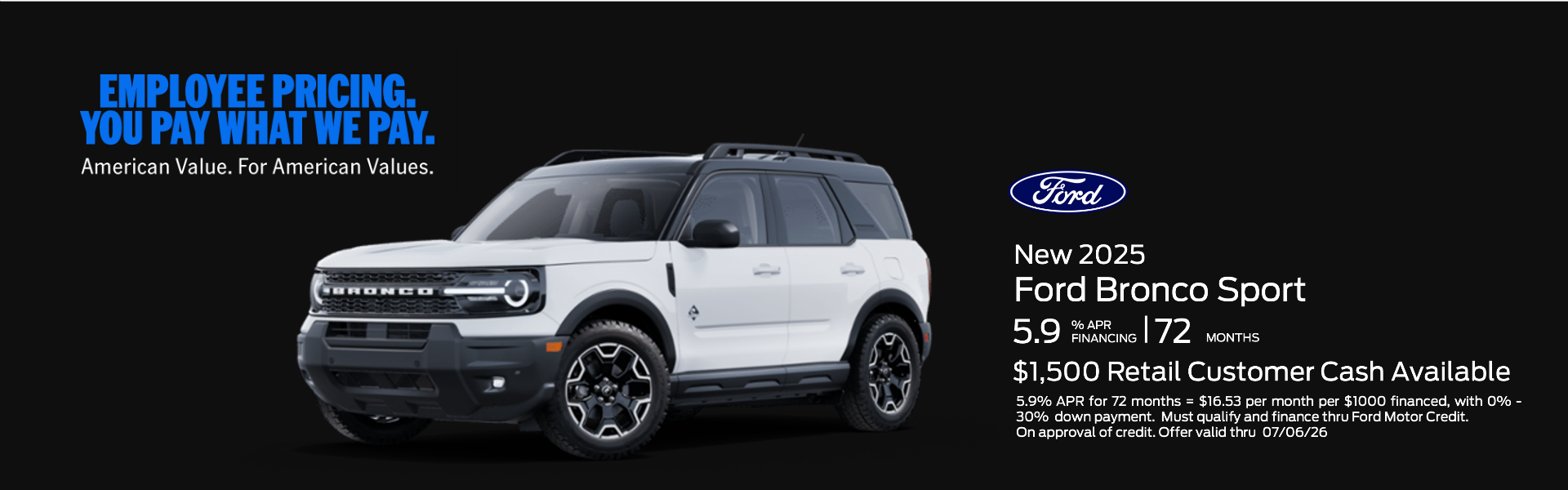 bronco sport